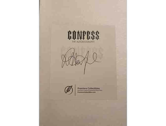 Rob Halford Signed Book Judas Priest Autographed Book Confess