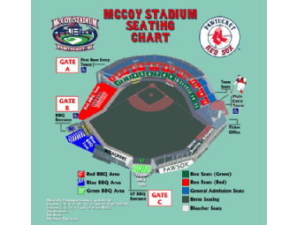 PCU Luxury Box at McCoy Stadium on August 7th 2011