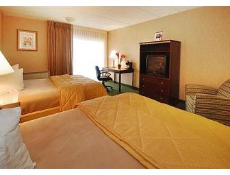 Overnight stay for two at Comfort Inn in Pawtucket, RI (offer #1)