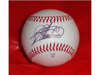 Autographed Bartolo Colon Baseball