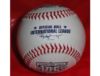 Autographed Jed Lowrie Baseball