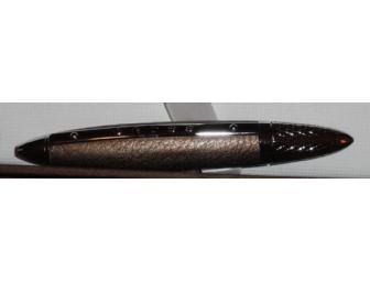 Cross Autocross Leather Wrapped Ballpoint Pen