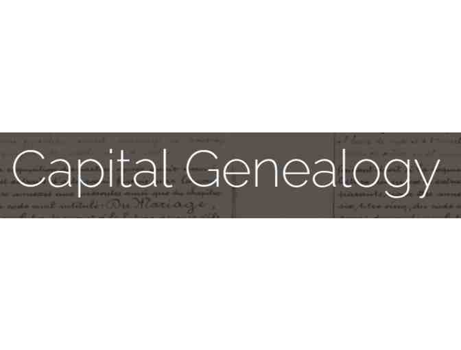 Capital Genealogy - Professional Family History Research - Photo 1