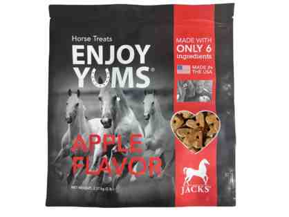 5 lb Bag of Enjoy Yums Apple Horse Treats