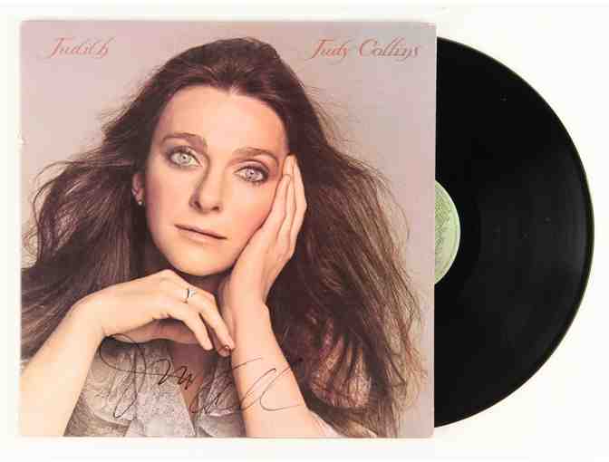 Judy Collins Signed 'Judith' Vinyl Record Album (JSA COA) Includes Vinyl Record