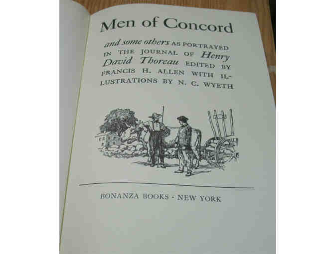 Men of Concord, by Henry David Thoreau, N. C. Wyeth