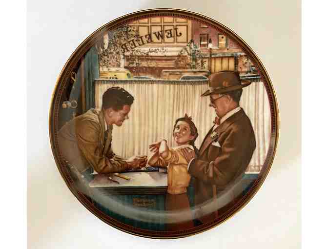 'A Time to Keep' Norman Rockwell Limited Edition Collector's Plate