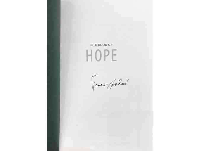 Book of Hope, by Jane Goodall (SIGNED) (copy1)