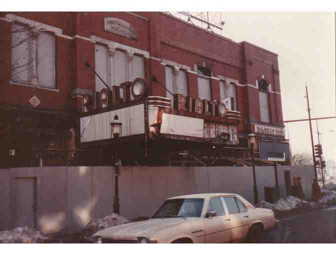 One Set of Marquee Letters from the Rialto Theater in Lowell, Massachusetts