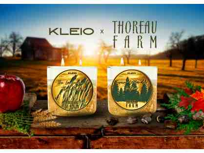 KLEIO x Thoreau Farm Luxury Candles