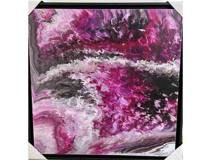 Violessence (Tending Towards Violet) - Abstract Painting by John Ford