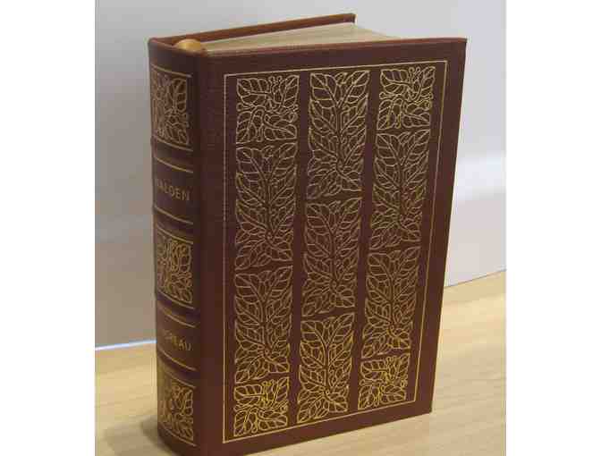 WALDEN and A WEEK collectible editions from The Easton Press, 1981