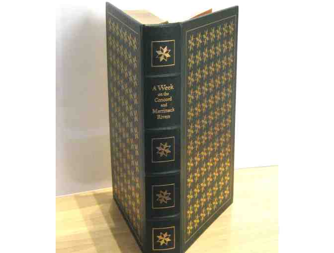 WALDEN and A WEEK collectible editions from The Easton Press, 1981
