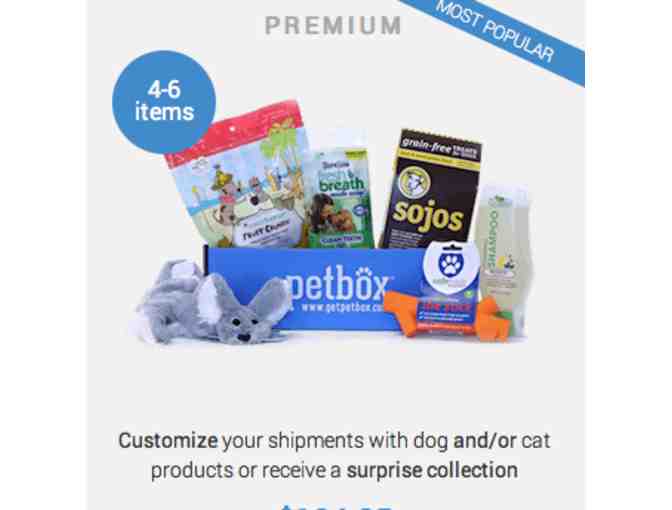 3 Month Subscription to PetBox - Dog or Cat or Both