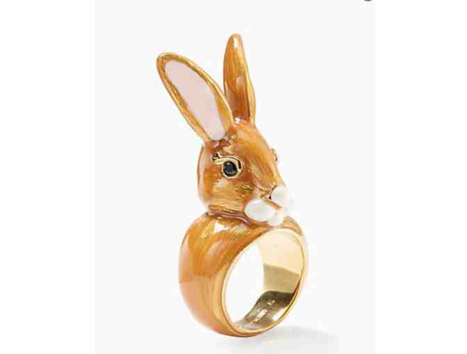 Kate Spade desert muse bunny ring - Size 7