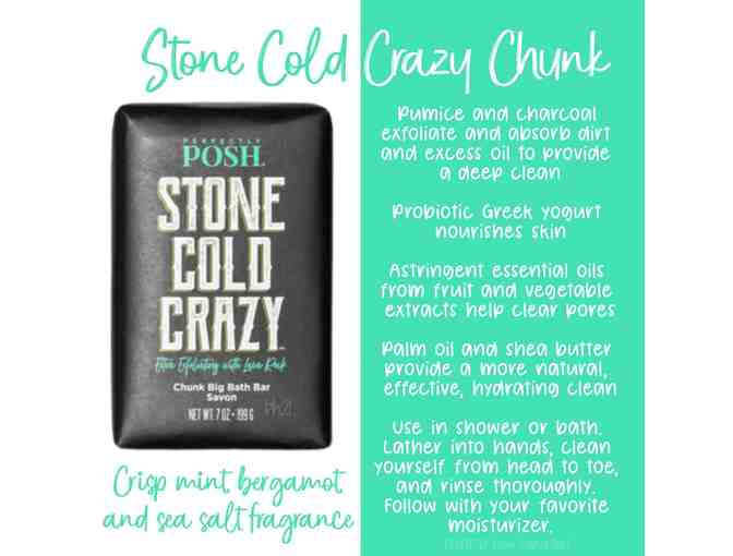 Stone Cold Crazy Soap with face and body cloth