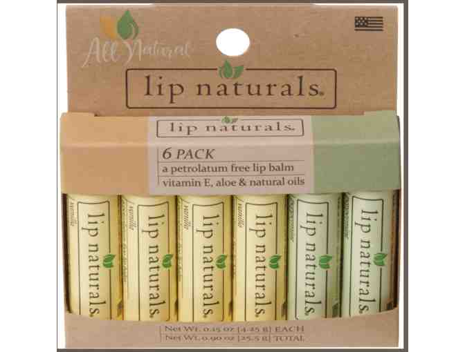 Lip Naturals Variety Lip Balm Set - 6-Pack - Photo 1