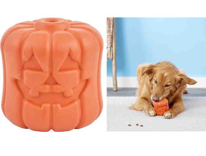 Rubber Treat Dispenser Dog Toy, Medium - Photo 1