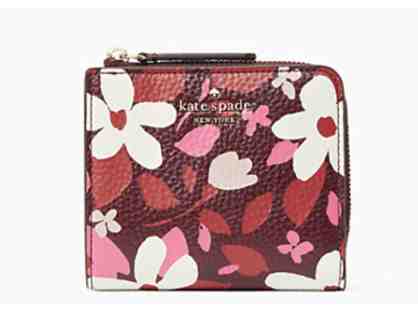 Kate Spade Jackson Forest Floral Small Bifold Wallet