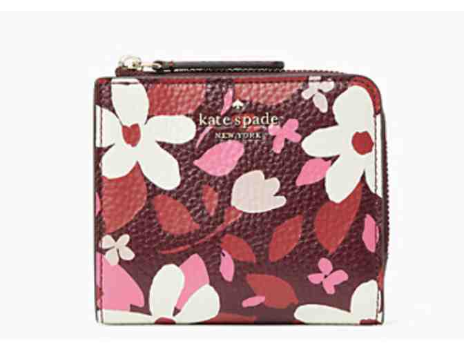 Kate Spade Jackson Forest Floral Small Bifold Wallet - Photo 1