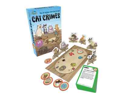 Cat Crimes Game in French Edition