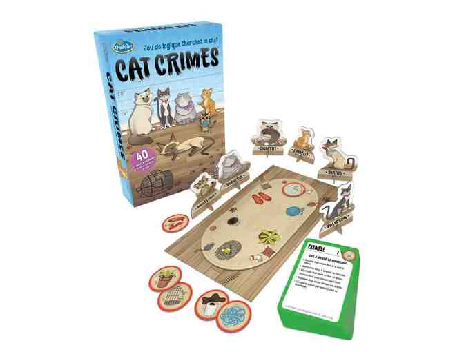 Cat Crimes Game in French Edition - Photo 1