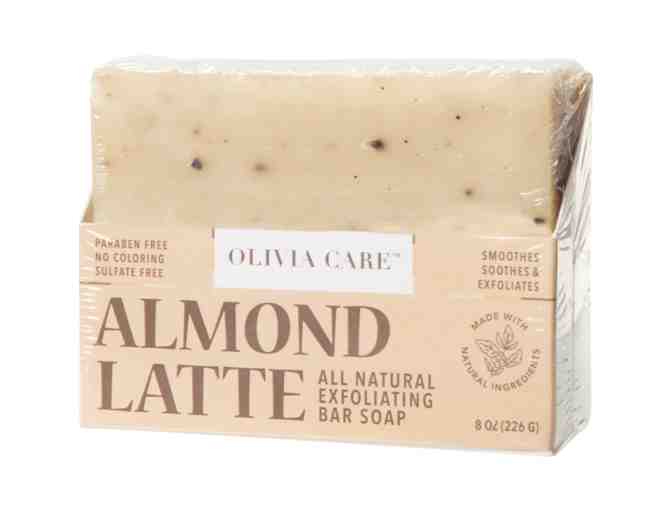 Olivia Care Almond Latte Exfoliating Bar Soap - Photo 1
