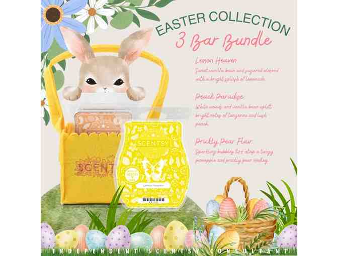 Three Scent Bars in an Easter Basket