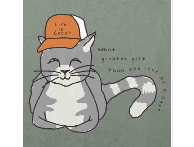 Life is Good Womens Love of a Cat Crusher Vee