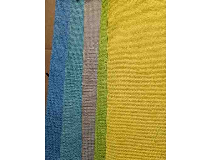 Microfiber cloths and Tub-Tile Cleaner Gift Bag