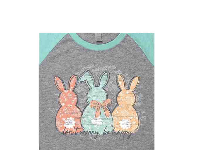 Bunny Baseball Tee Large