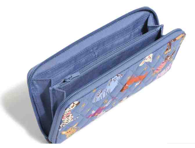 Vera Bradley Continental Wallet in Bark Park