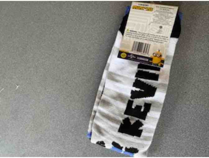 Minions Kevin Crew Socks