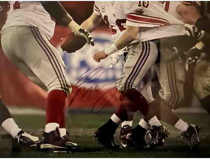 Eli Manning Signed Super Bowl 42 Photo (Ex-Mint Condition, Authentic)