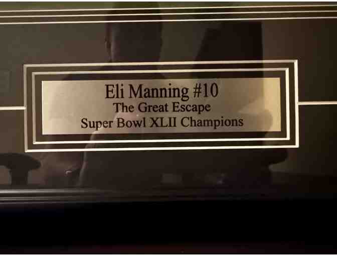 Eli Manning Signed Super Bowl 42 Photo (Ex-Mint Condition, Authentic)