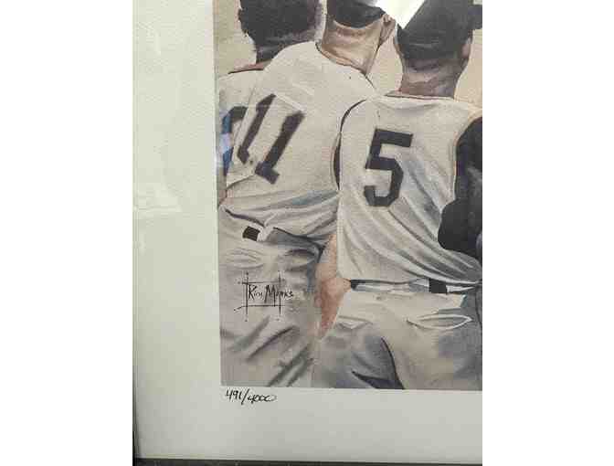 'Miraculous Maz', Legendary Bill Mazeroski Signed Watercolor Print