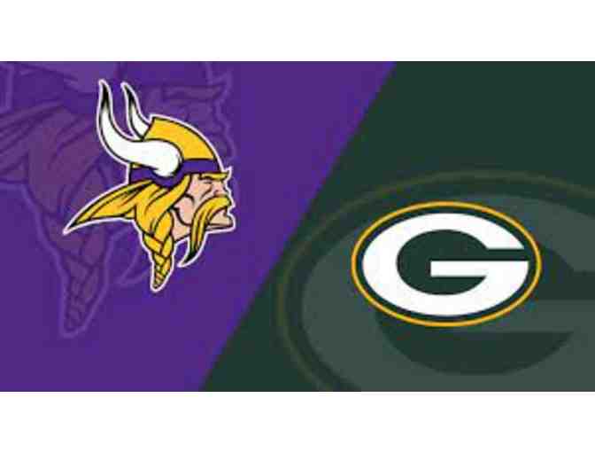 4 Tix, Vikings @ Packers, Oct. 29, Section 324 Row 9 - Photo 1