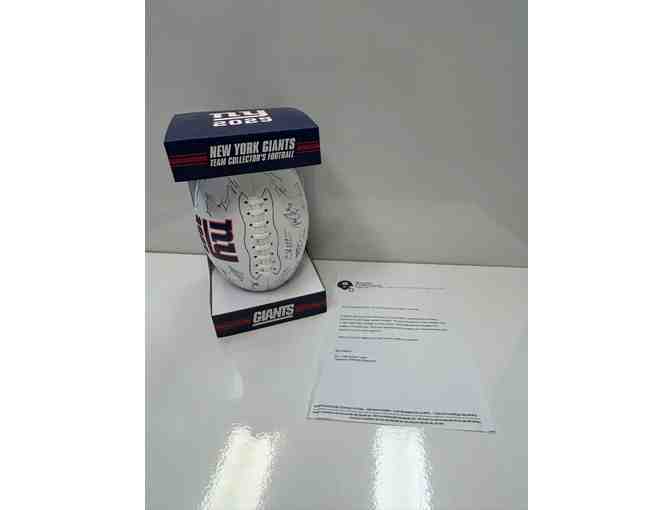 2025 New York Football Giants Season Collector's Football - Photo 1