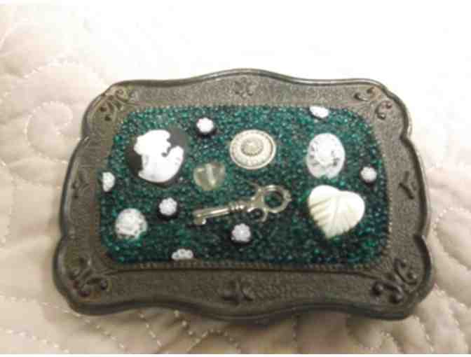 Mosaic 'Cameo' Belt Buckle