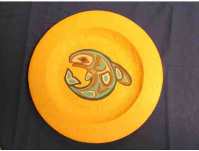 Laguna Hawaiian Red Clay Decorative Plate by LMT Pottery