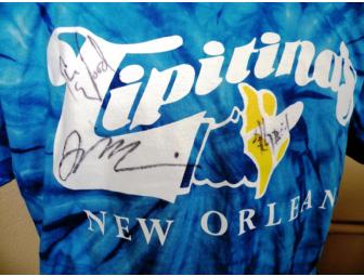 Tipitina's T-Shirt Signed by Medeski, Martin & Wood