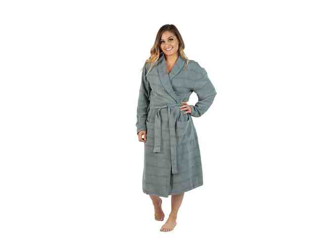 Stonewash Robe in Charcoal & Argan Oil from The Active Towel