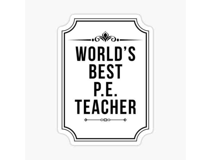 P.E. Teacher for the Day!