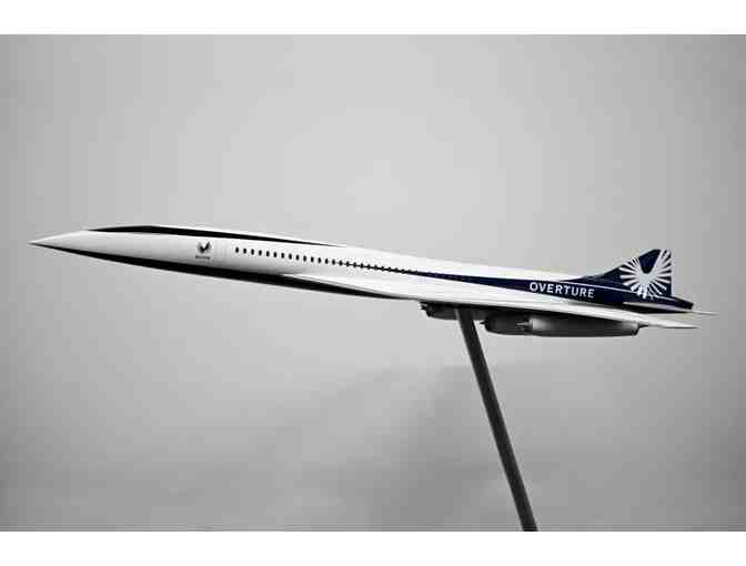 Boom Overture Supersonic Airplane Model!