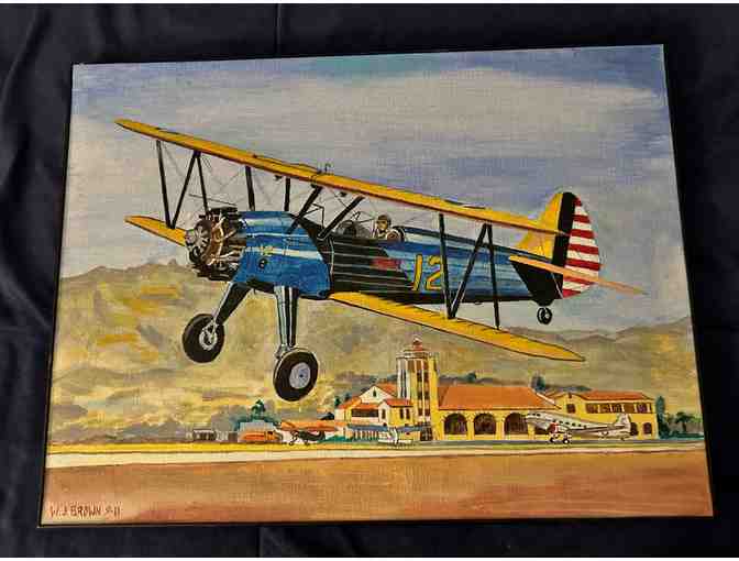 Winnie Mae! Stearman! By W. J. Brown