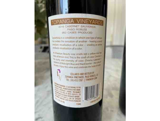Four (4) bottles of Topanga Vineyards Wines