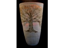 Kevin Bassett Black Elder Sunset Vase