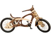Masterworks "Defender" Custom Wood Bicycle