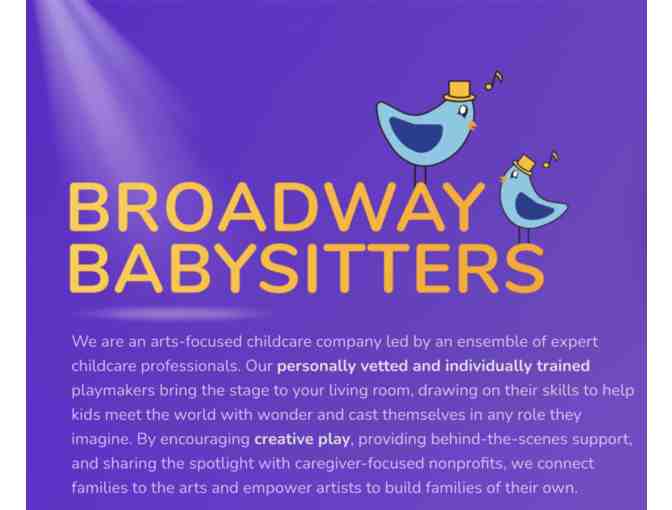 Membership to Broadway Babysitters