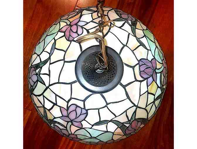 Tiffany-Style Swag Lamp